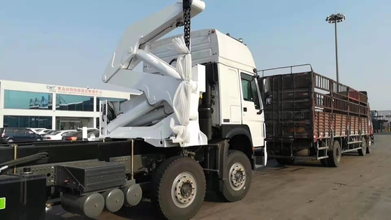 Sinotruk Howo 8x4 Truck Mounted Crane With Xcmg 37t Side Lift Crane Mqh37a