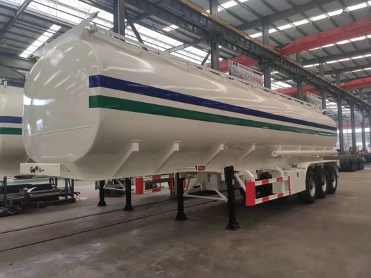 Liangshan 30000l-60000l Aluminium Fuel Tanker Semi Trailer
