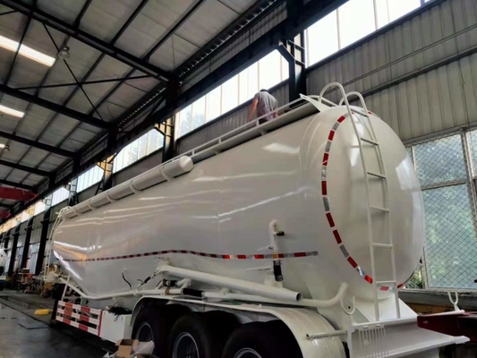 Liangshan 30000l-60000l Aluminium Fuel Tanker Semi Trailer