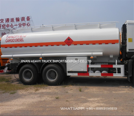 Sinotruk Howo Heavy Cargo Truck 20cbm Oil Tank Transport Truck For Philippines Market