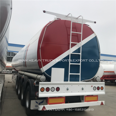 3 Axles Heavy Duty Semi Trailers Liquid Diesel Oil Storage Fuel Tank Semi Trailer