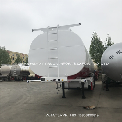 3 Axles Fuwa Or Bpw Liquid Transport Truck Trailer Can Be Heated 40 Cubic