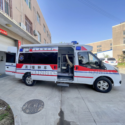 Medical Euro5 Mobile Emergency Vaccination Van Ambulance Car