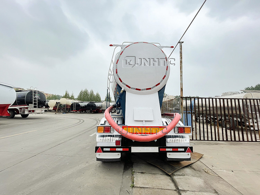 3 Axle Heavy Duty Semi Trailers Cement Bulk Carrier 50 CBM