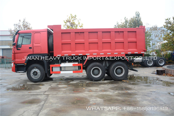 30 Ton Sinotruk Howo Dump Truck 10 Wheeler Heavy Truck For Earth Transportation
