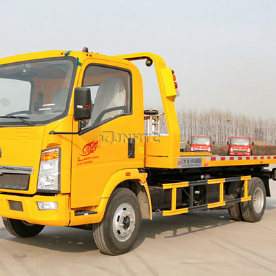 Sinotruk HOWO New / Used 3 Tons 4x2 Wrecker Tow Road Block Removal Truck