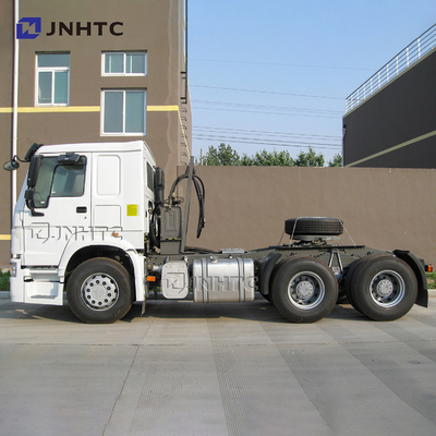 Used Howo T7 A7 Tractor Truck Sinotruk Trailer Head 420hp Euro II III IV