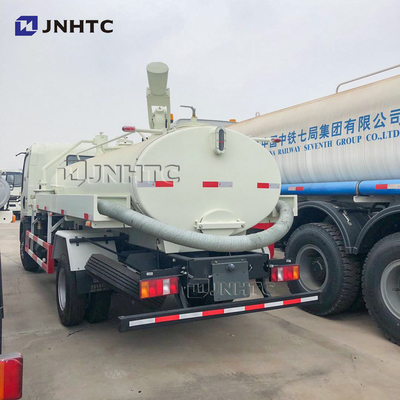 SINO HOWO 4x2 6 Tyres Small Vacuum Sewage Suction Truck 3000L 5000L 6000L