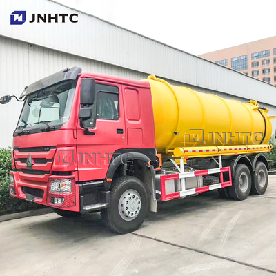 HOWO 6X4 Euro2 Sewage Suction Tanker Truck 12cbm-22cbm Vacuum Cleaning