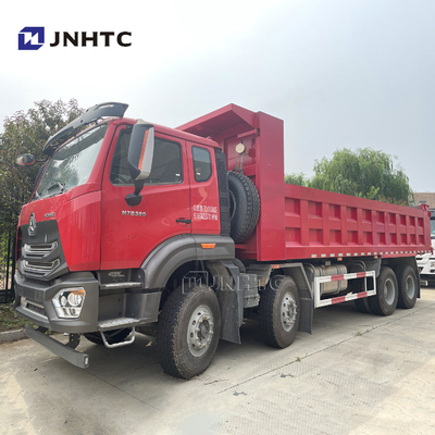 Sinotruk HOHAN 8x4 9.3m Heavy Duty Dump Truck Cargo Body 12 Wheels Euro2 380hp