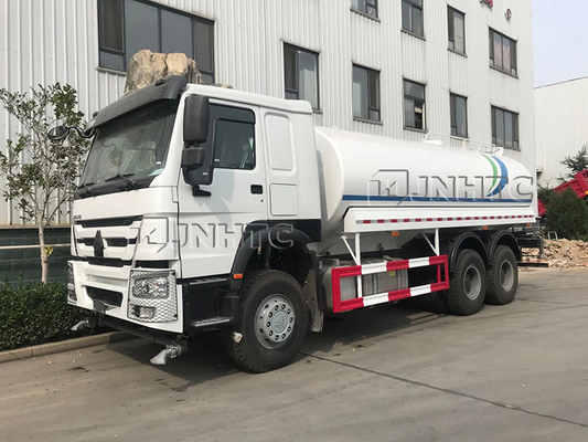 Sinotruk HOWO Water Tank Truck EURO2 EURO3 6x4 290hp 15-25 Cubic