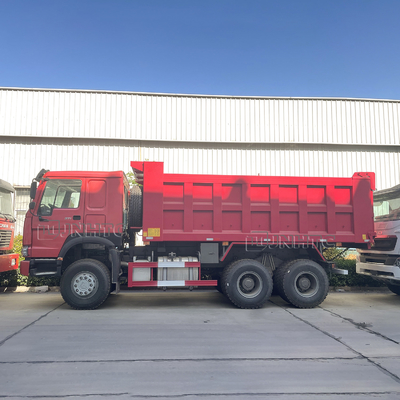 HOWO 6x4 Ten Wheels Heavy Duty Dump Truck 371hp 30 Ton 18 Cubic
