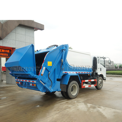 HOWO 4x2 Small 5m3 Garbage Compactor Truck