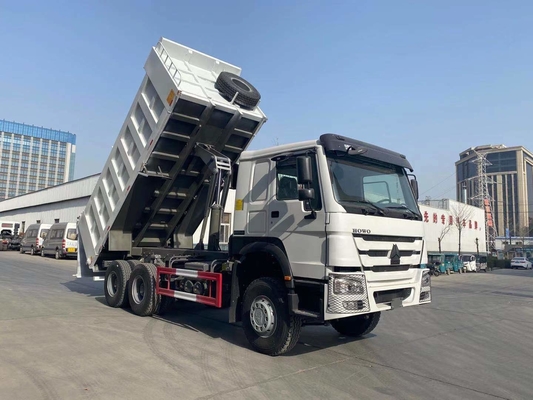 Middle Lifting System SINOTRUK HOWO Dump Truck371HP 6X4 20CBM 25 Tons Loading