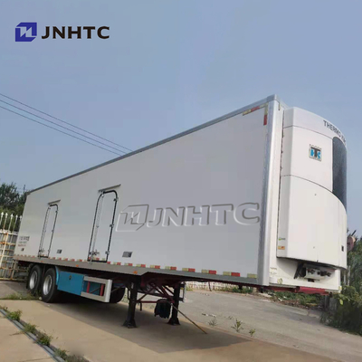 3 Axles 30tons 50tons Refrigerated Semi Trailer Vegetables Meat Drinks Transport