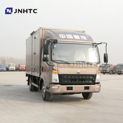 SINOTRUK HOWO 6 Tons 116hp LHD Box Truck Van Cargo Truck