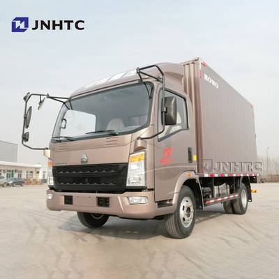 SINOTRUK HOWO 6 Tons 116hp LHD Box Truck Van Cargo Truck