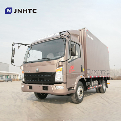SINOTRUK HOWO 6 Tons 116hp LHD Box Truck Van Cargo Truck