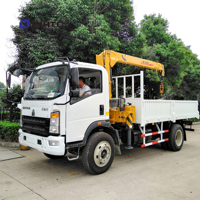 Howo Light 2 tons 3 tons Small Dump Truck With Crane Left Right Hand Drive
