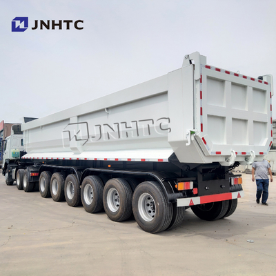 SINOTRUK Three Four Axles Heavy Duty Semi Trailers 50T 40cbm Self Tipping Dump Truck