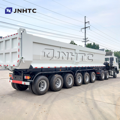 SINOTRUK Three Four Axles Heavy Duty Semi Trailers 50T 40cbm Self Tipping Dump Truck