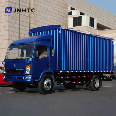 HOWO 4x2 Light Duty Commercial Trucks Transport Cargo Box Wagon Van Truck