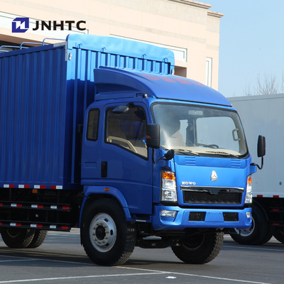 HOWO 4x2 Light Duty Commercial Trucks Transport Cargo Box Wagon Van Truck