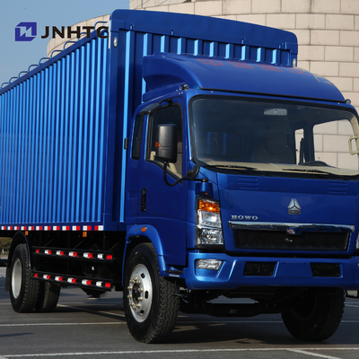 HOWO 4x2 Light Duty Commercial Trucks Transport Cargo Box Wagon Van Truck
