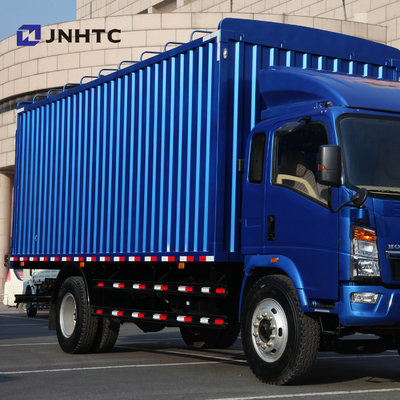 HOWO 4x2 Light Duty Commercial Trucks Transport Cargo Box Wagon Van Truck