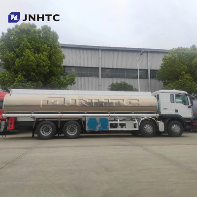 Sinotruk Howo Euro2 8x4 15cbm Fuel Tank Truck Stainless Steel Aluminum Alloy 5083