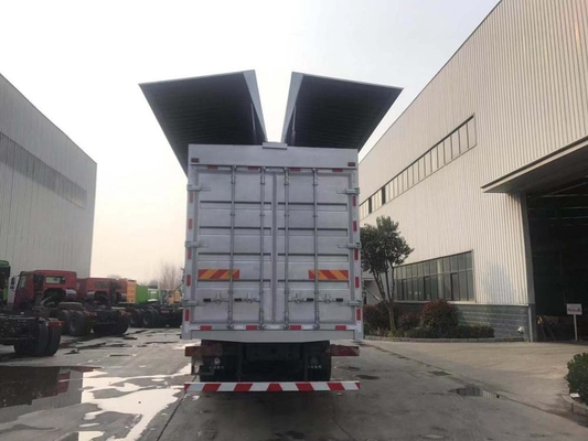 SINOTRUK HOWO A7 6X4 Heavy Cargo Truck Euro II 10 Wheeler Wing Van