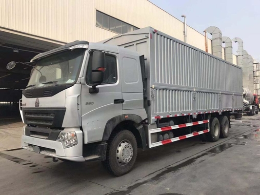 SINOTRUK HOWO A7 6X4 Heavy Cargo Truck Euro II 10 Wheeler Wing Van