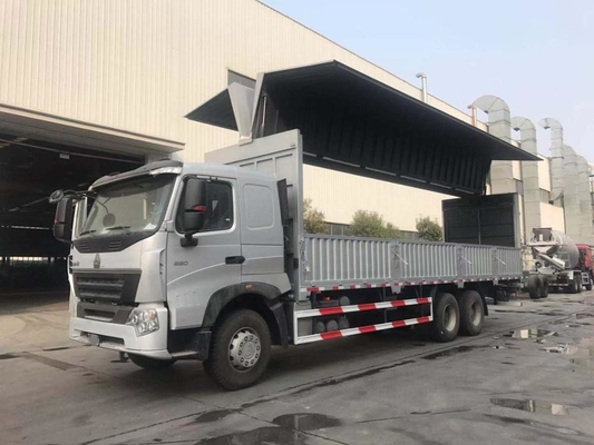 SINOTRUK HOWO A7 6X4 Heavy Cargo Truck Euro II 10 Wheeler Wing Van