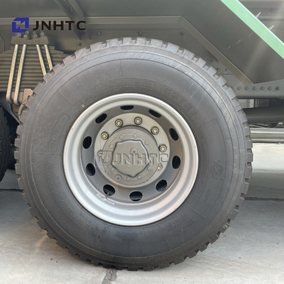 HOWO 6X4 371HP Green 20 Cubic Tipper Truck With U Type Cargo Body