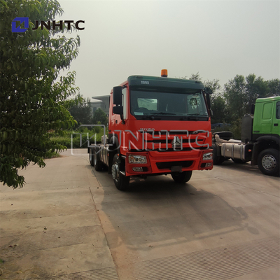 Howo Used Tractor Head Trailer 95 Km/h 30 Tons 6x6