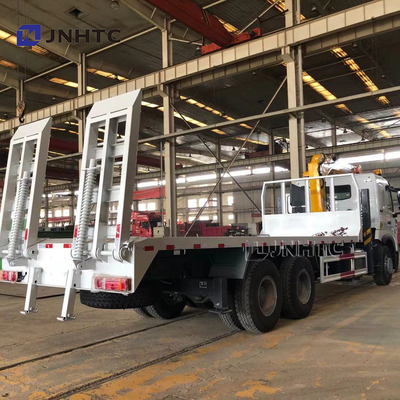 25 Tons Sinotruk HOWO A7 Flatbed Tow Truck 0 Degree Wrecker Towing Truck