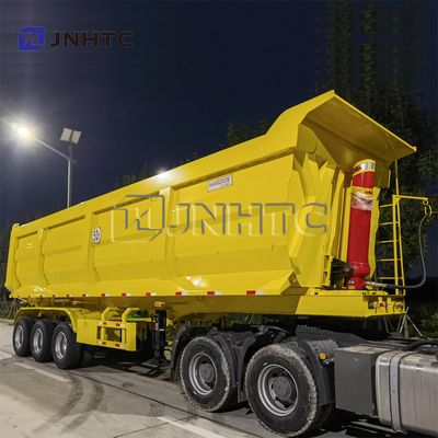 Three Axle 3 Axles Heavy Duty Semi Trailers 60 Tons Payload 45CBM Dump Tipper