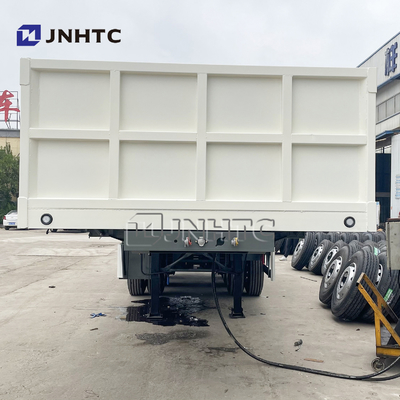 70 Ton Hydraulic Tipping Trailer Heavy Duty Semi Trailers Dump Truck Side Tipper