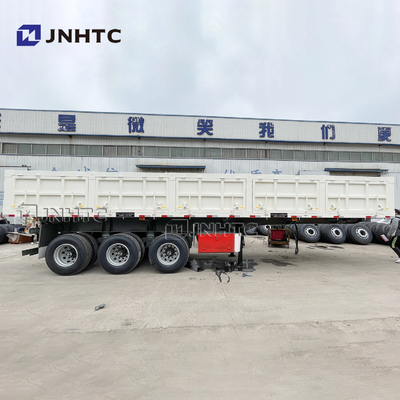 70 Ton Hydraulic Tipping Trailer Heavy Duty Semi Trailers Dump Truck Side Tipper