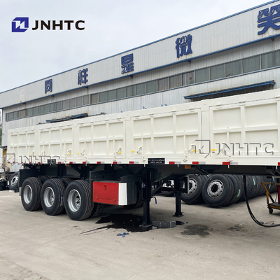 70 Ton Hydraulic Tipping Trailer Heavy Duty Semi Trailers Dump Truck Side Tipper