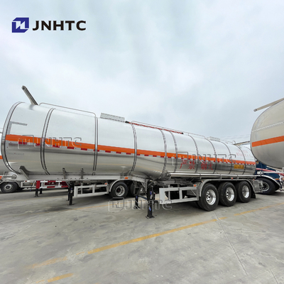 3 Axle 45000 50000 Liters Stainless Steel Milk Tanker Water Oil Tank Semi Truck Trailer