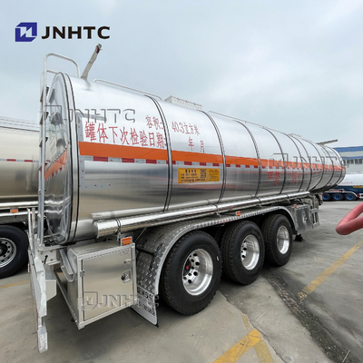 3 Axle 45000 50000 Liters Stainless Steel Milk Tanker Water Oil Tank Semi Truck Trailer