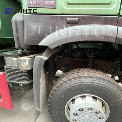 Sinotruk 6X4 371HP Heavy Duty Dump Truck Green 20 Cubic Tipper Truck