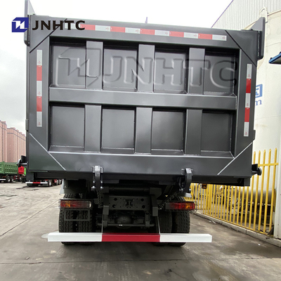 Black Heavy Duty Dump Truck 12 Wheels 420hp Sinotruk Tipper Truck New Model