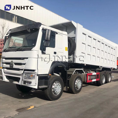 Sinotruk Howo Benz White Dump Truck 50T 12 wheels Right Hand Drive New Model