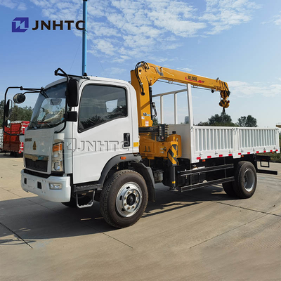 Sinotruk Howo 4*4 small Cargo Truck With 3.2T Crane