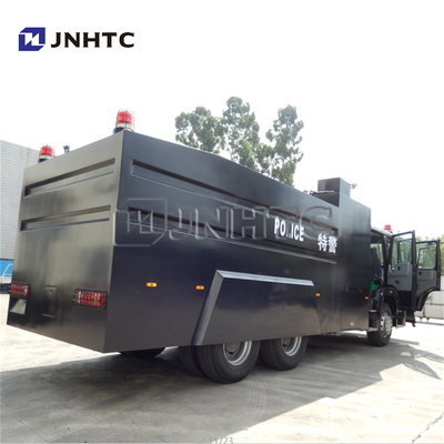 SINOTRUK Mobile Truck Mounted Military Cargo Van Truck Anti Riot Vehicle Bulletproof