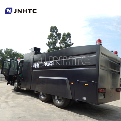 SINOTRUK Mobile Truck Mounted Military Cargo Van Truck Anti Riot Vehicle Bulletproof