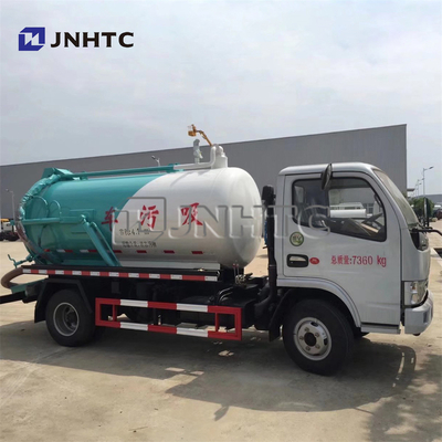 Heavy Duty Dongfeng 4x2 Sewage Suction Tanker Truck