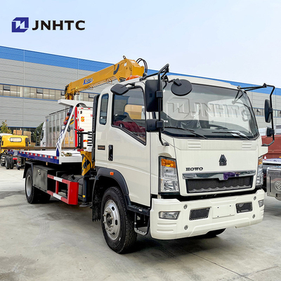 Sinotruk HOWO 4x2 3-12TON Light Flatbed Cargo Wrecker Crane Truck